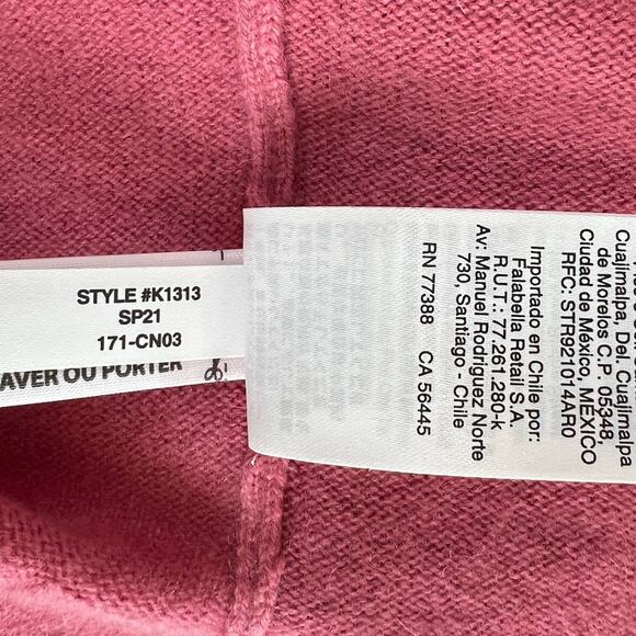NWT J.Crew Pink Cashmere Slim-Fit Crewneck Sweater Pullover K1313 Fitted NEW M - Picture 11 of 11